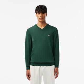 Men's V-Neck Organic Cotton Sweater | Lacoste (US)
