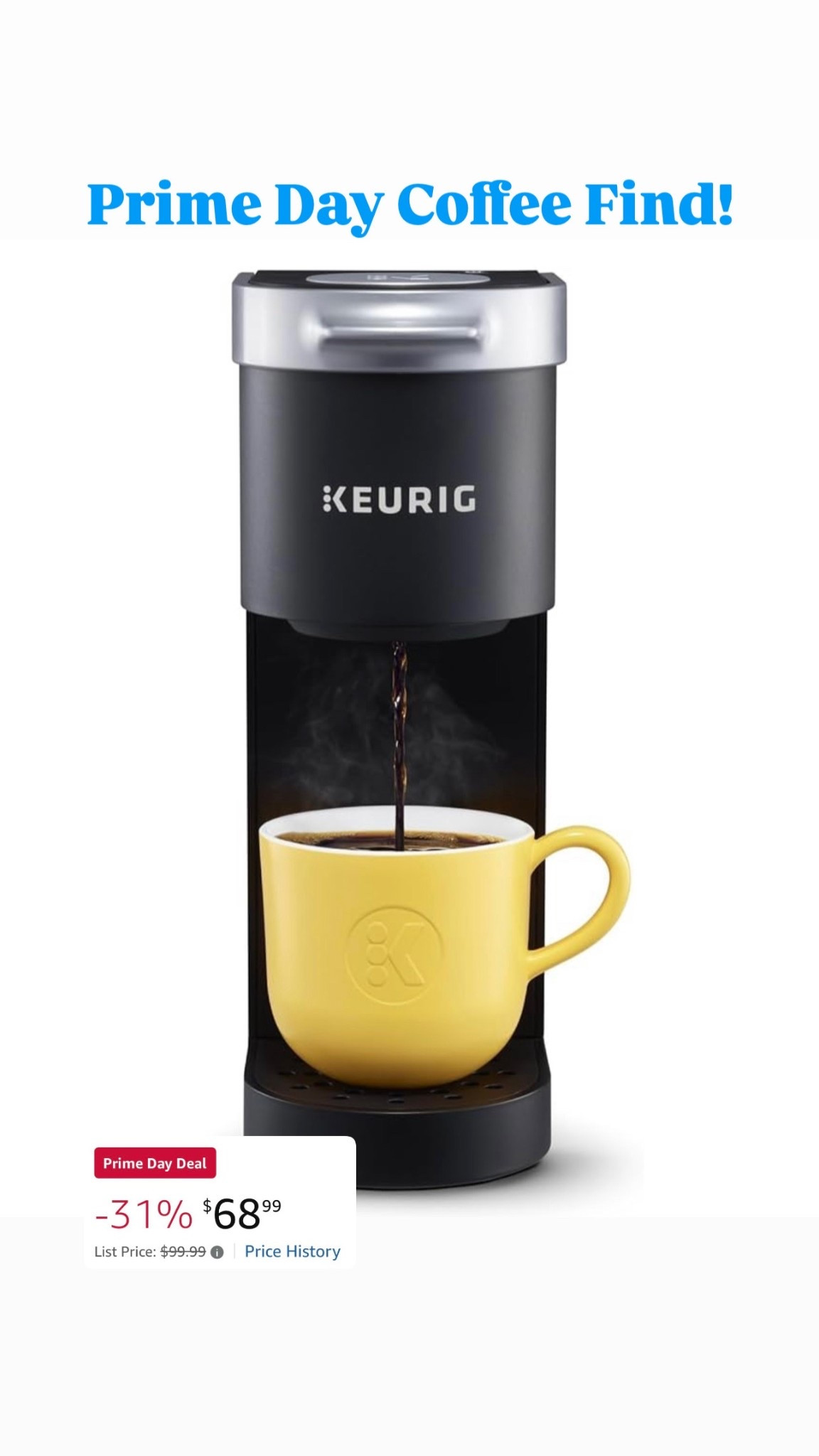 If you’re into quick, easy coffee at home — this one’s always a bestseller and the deal is solid.
Linked it in my LTK if you’ve had your eye on one! 🤍

#PrimeDayFinds #KeurigOnSale #AmazonDeals #LTKHome #CoffeeLover


#LTKSaleAlert #LTKFindsUnder100 #LTKHome