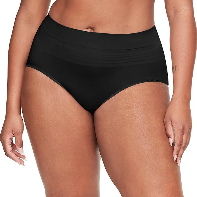 Warner's Women's No Pinching No Problems Hi-Cut Brief Panty | Amazon (US)