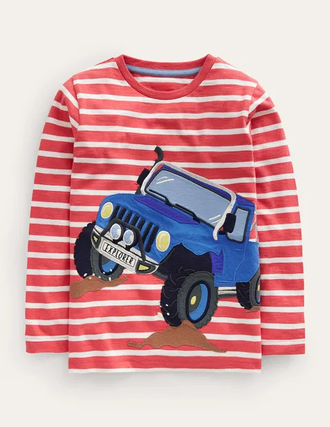 Off Road Appliqué T-shirt | Boden (US)