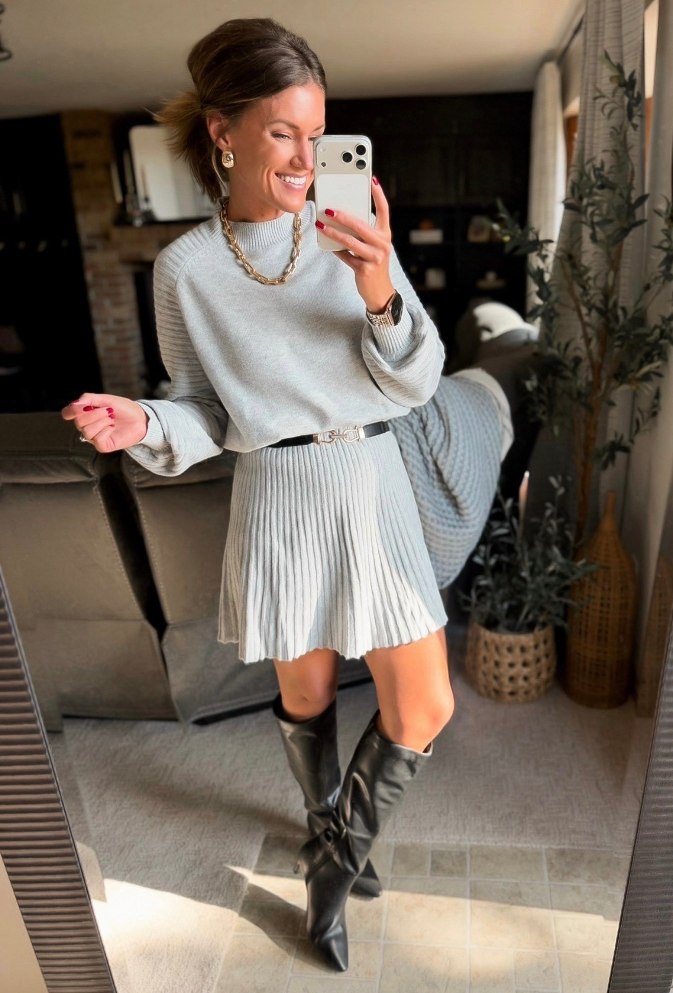 this 2 piece set would be cute for a holiday party or church  
Wearing medium 

#LTKHoliday #LTKWorkwear #LTKSeasonal