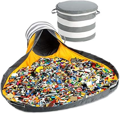 Creative QT SlideAway Toy Storage Basket and Play Mat - Available in Multiple Patterns and Sizes ... | Amazon (US)