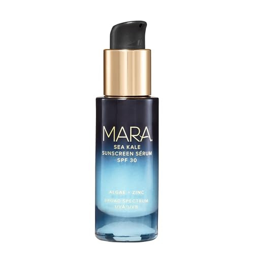 MARA - Natural Algae + Zinc Sea Kale Sunscreen Serum SPF 30 | Plant-Based Care For All Skin Types | Helps Hydrate, Nourish, + Defend From Pollution (1 oz | 30 ml) | Amazon (US)