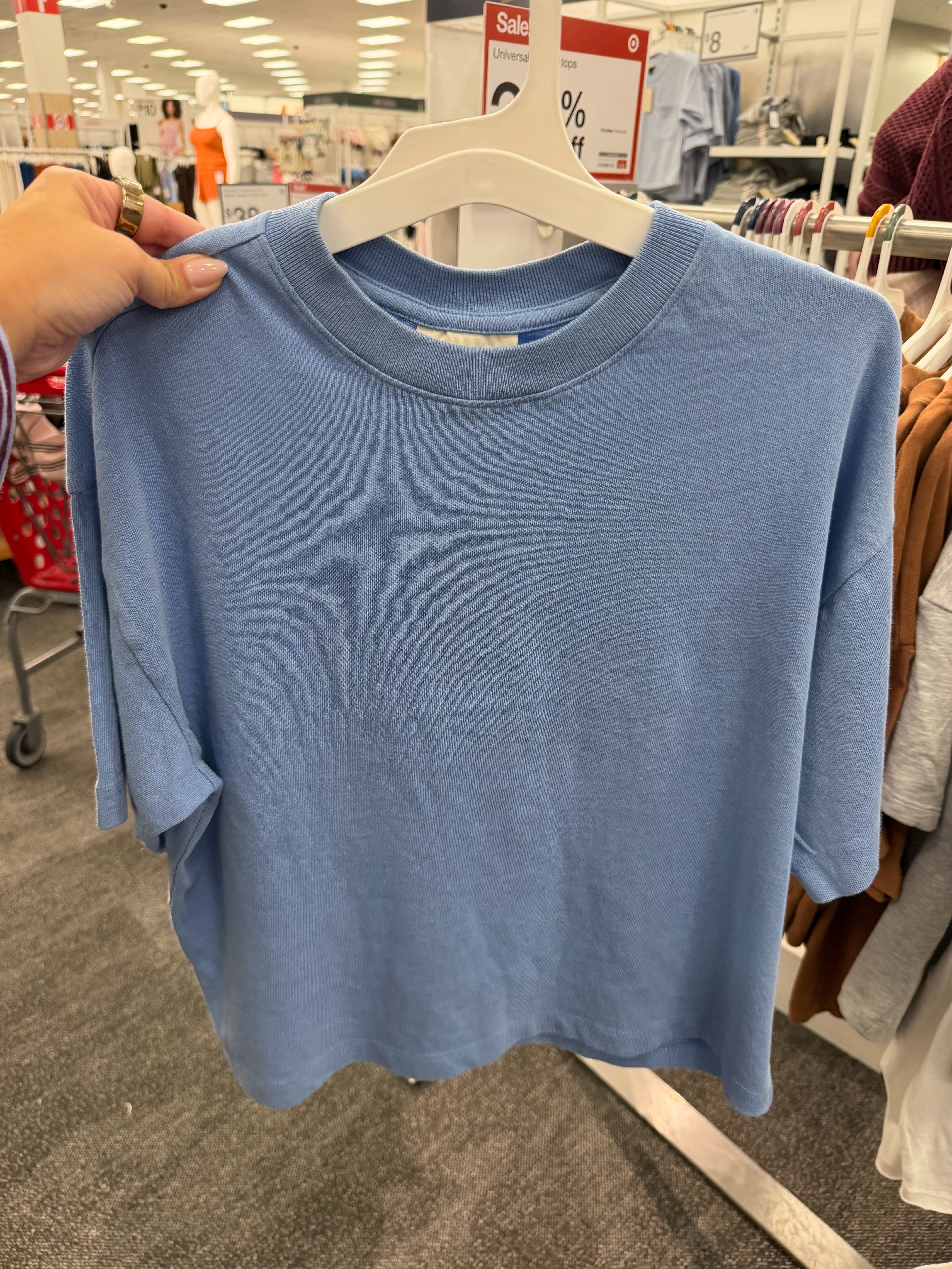 The perfect everyday tee with that already-loved vintage feel. The relaxed fit and washed blue color make it such an easy basic to pair with jeans, leggings or layered under a jacket. Comes in 6 colors and amazing quality 

 #LTKootd #LTKSeasonal #LTKSaleAlert