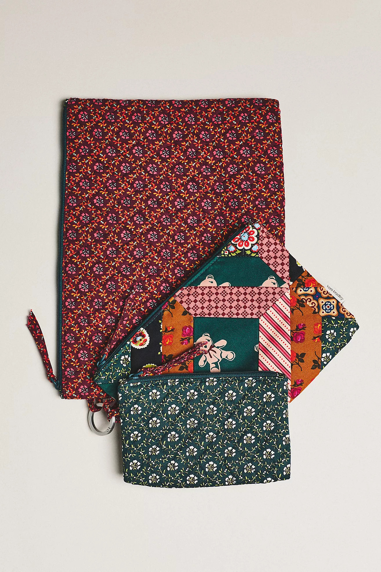 Vera Bradley x Anthropologie 3-Pouch Organizer Set | Anthropologie (US)