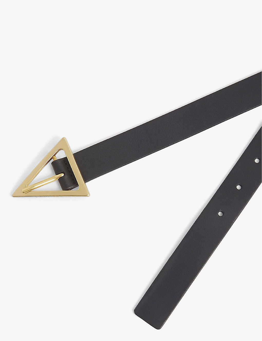 V-buckle leather belt | Selfridges