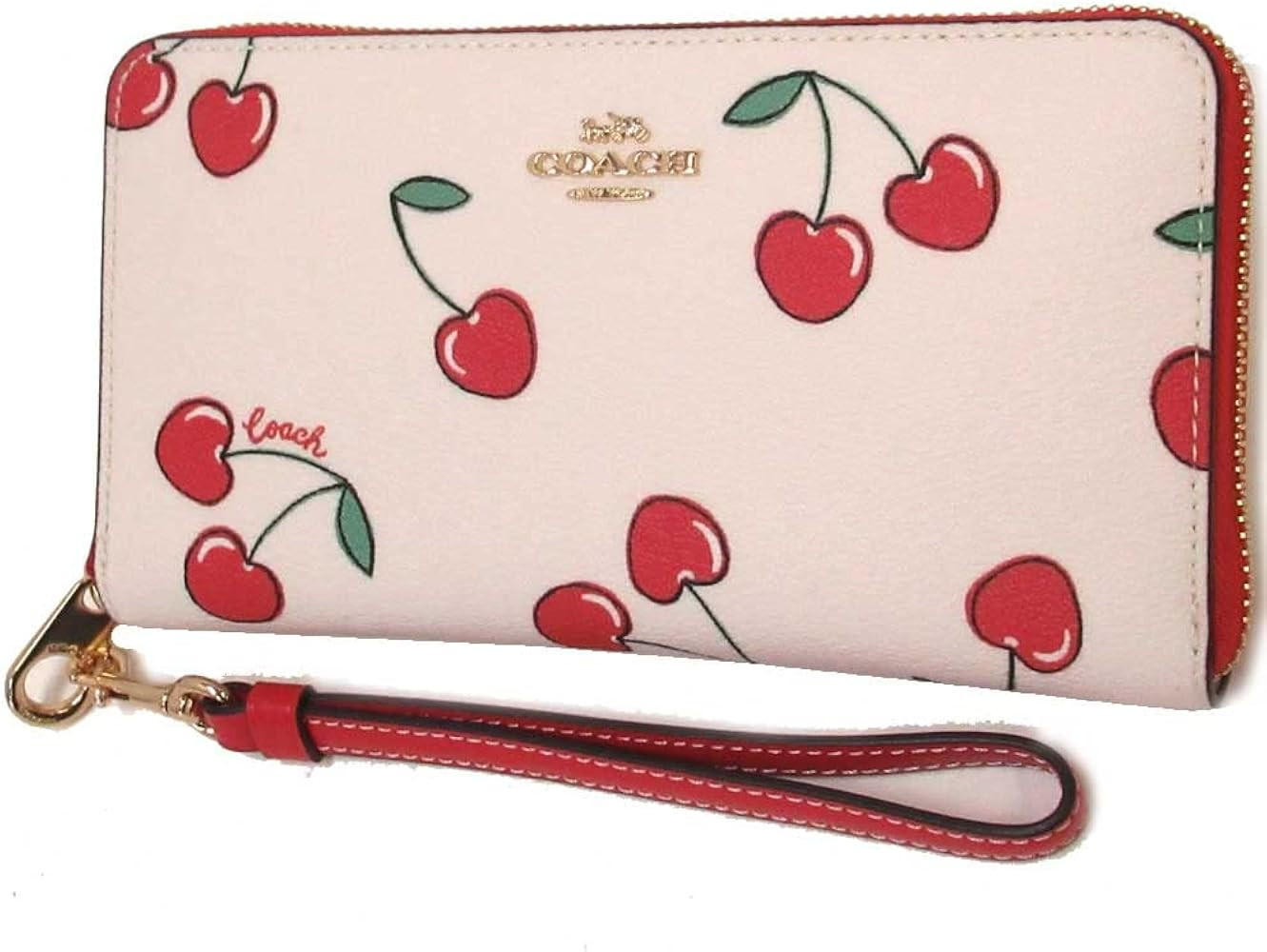Coach Accordian Zip Phone Wallet Wristlet | Amazon (US)