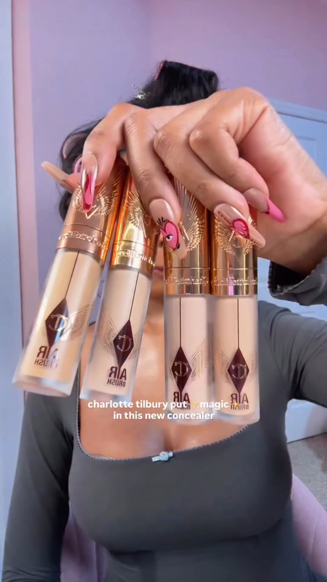 @charlottetilbury you’re joking !! using the new @charlottetilbury airbrush concealer in 7.5. linked in my amazon storefront 🪽 

#charlottetilbury #charlottetilburymakeup