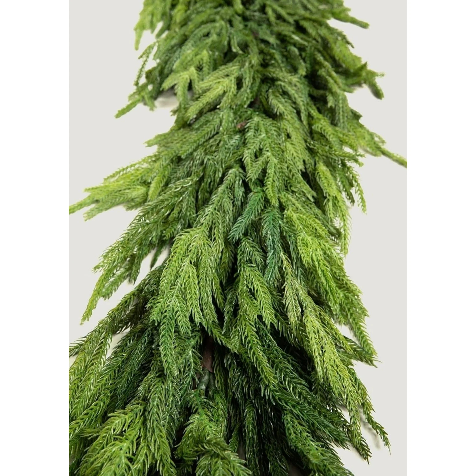 Afloral Real Touch Deluxe Norfolk Pine Garland - 96" - Walmart.com | Walmart (US)