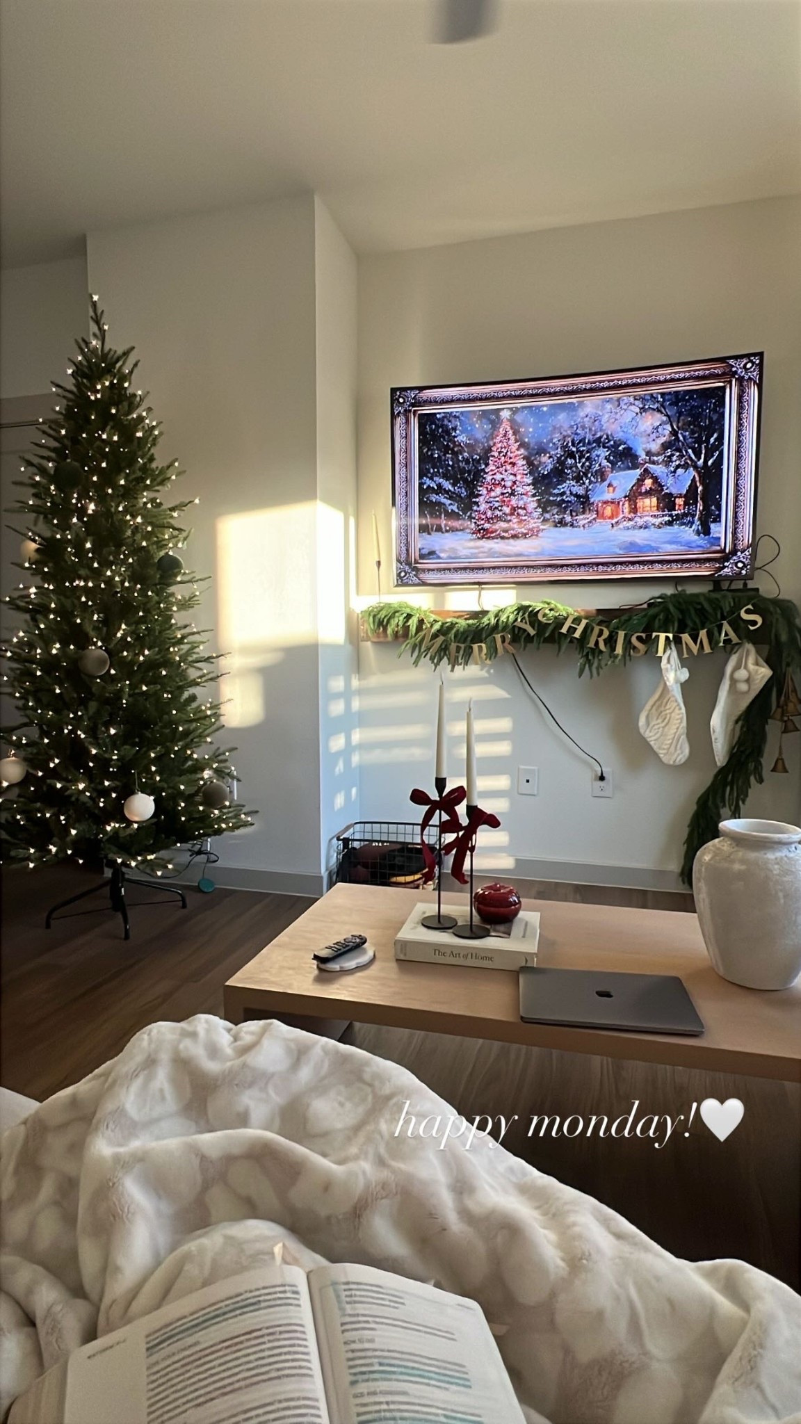 cozy morning with some of the Christmas decor up! 

#LTKSeasonal #LTKFindsUnder50 #LTKHoliday