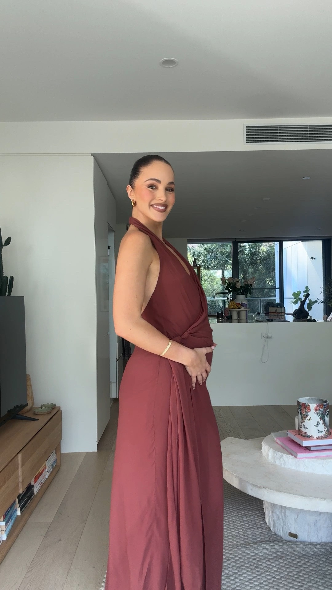 I love this rust colour & the wrap style of this dress is perfect for the bump. 

#LTKsummer #LTKmaternity #LTKaustralia