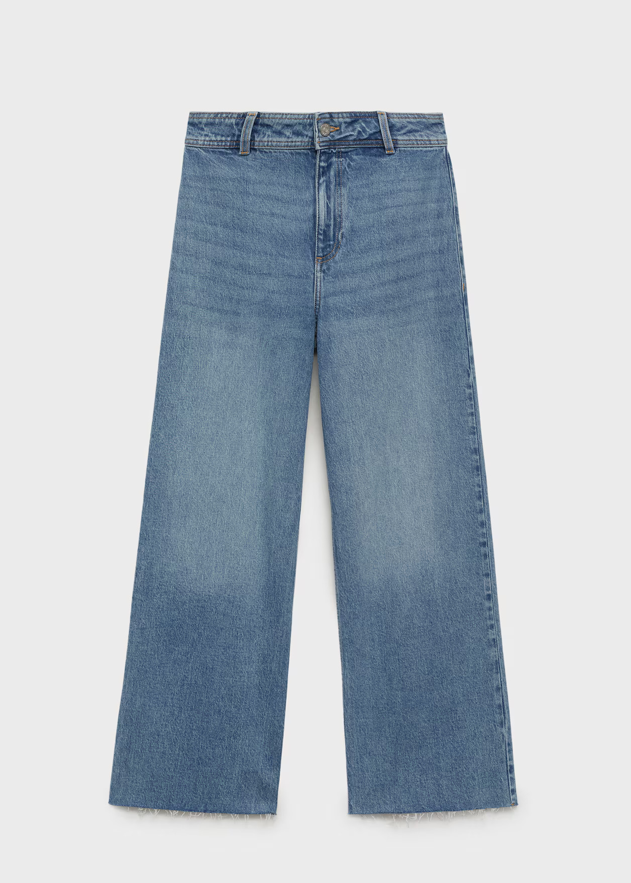 Catherin culotte high-rise jeans - Women | MANGO United Kingdom | MANGO (UK)
