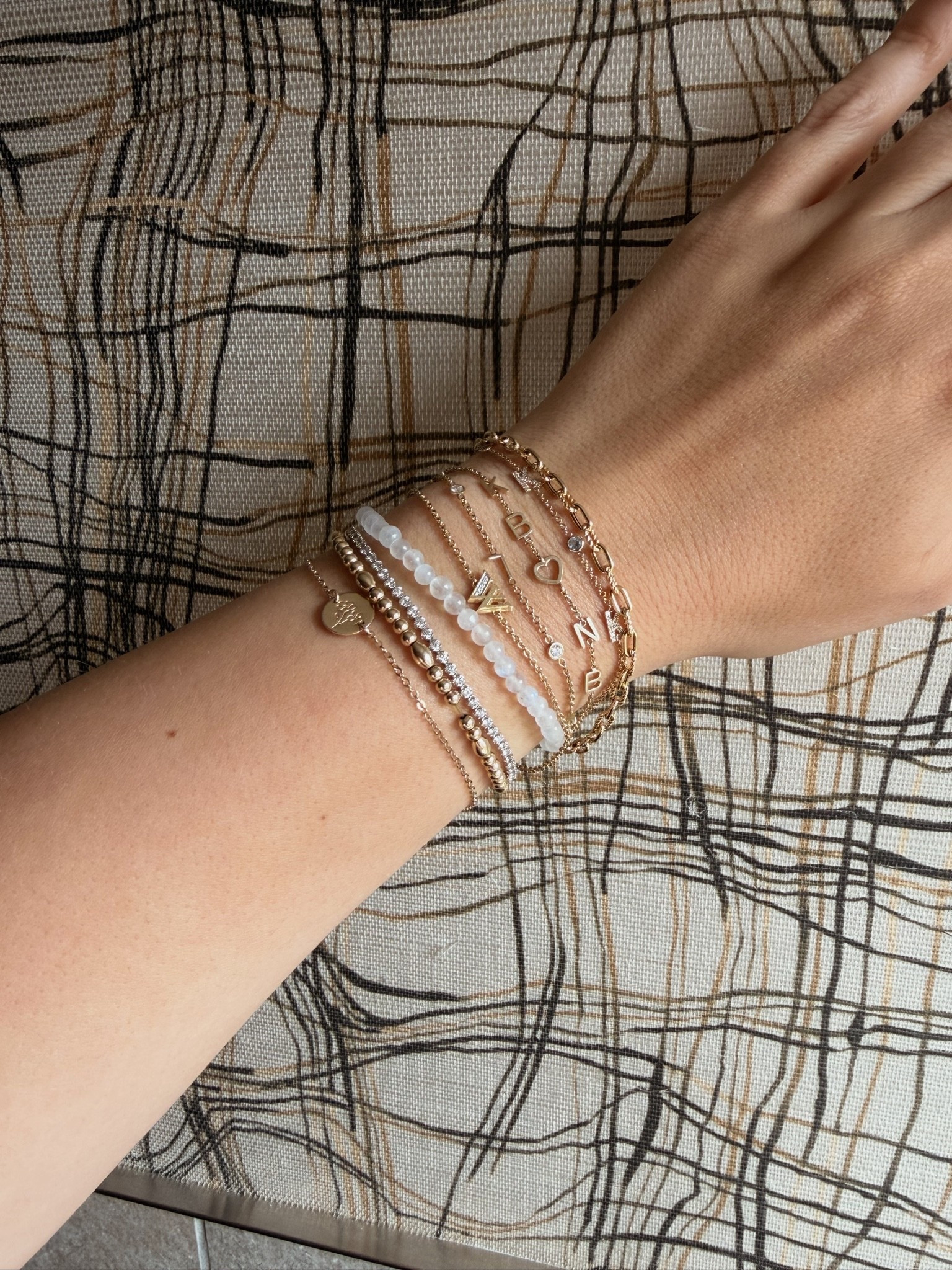 My everyday bracelet stack!

#LTKootd #LTKmomlife #LTKBeauty
