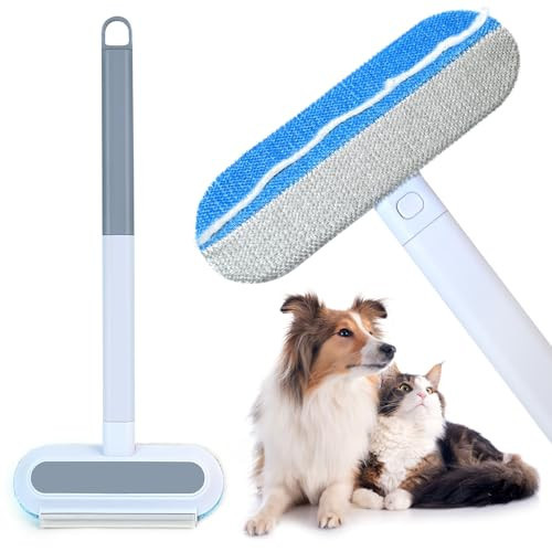 Pet Hair Remover 4 in 1, Pet Hair Remover Brush for Furniture, with Carpet Rake and Lint Rollers Use for Couch, Carpet, Furniture, Bedding, Car Interior Cleaning | Amazon (US)