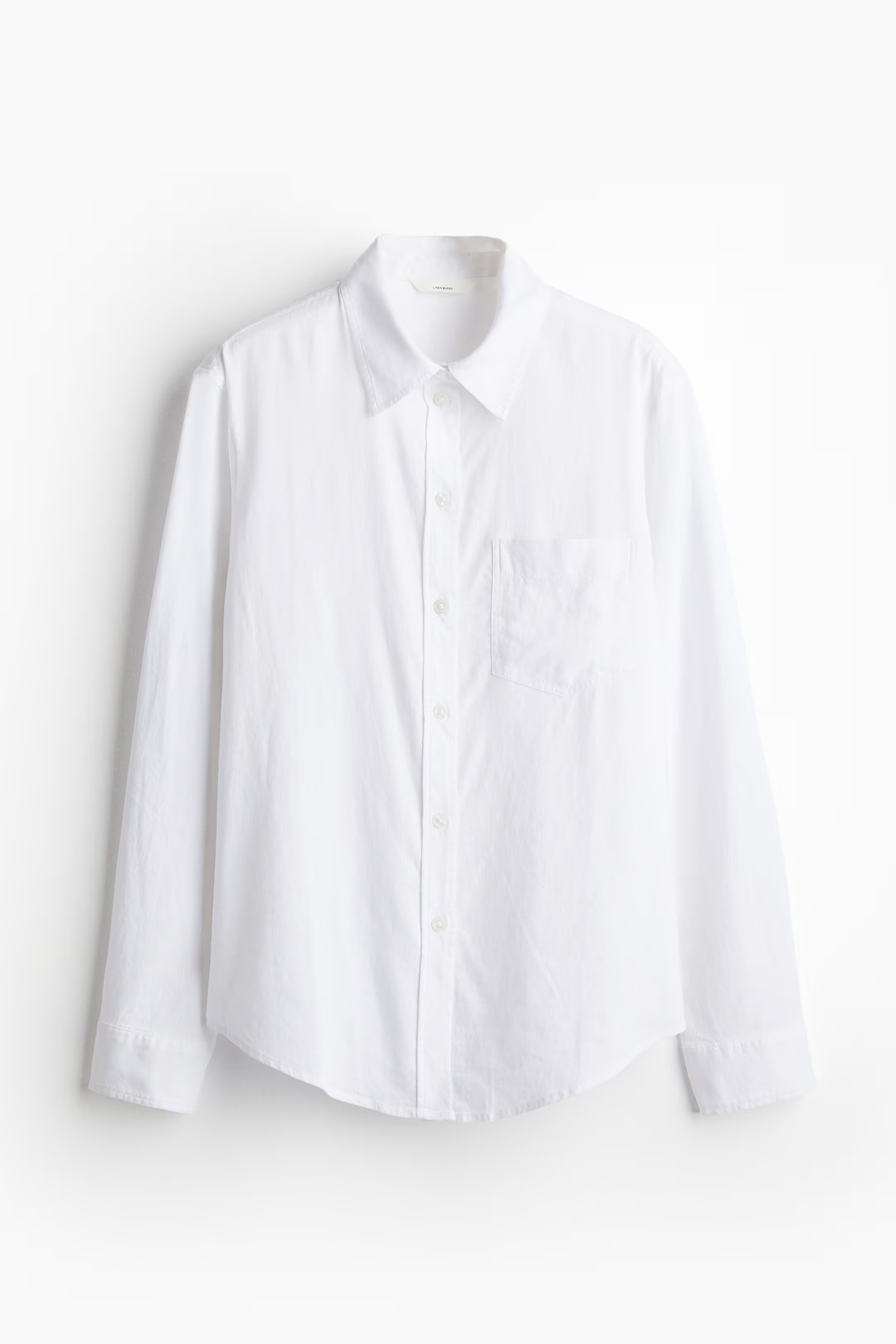 Linen-blend Shirt | H&M (US + CA)