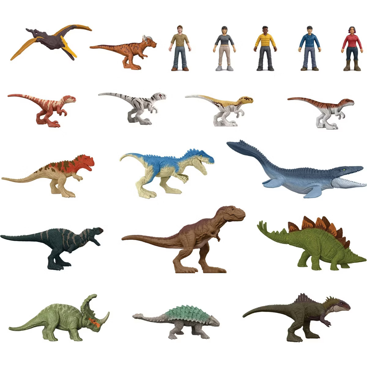 Jurassic World Chaos Theory Mini Figure Set - 20pk | Target