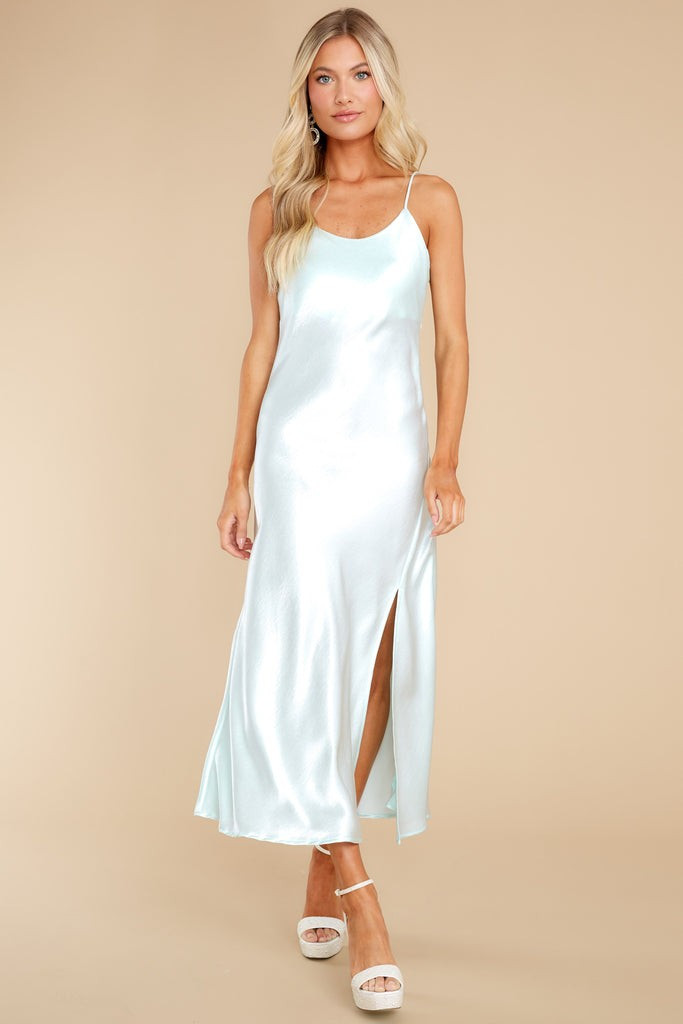 Divine Elegance Mint Midi Dress | Red Dress 