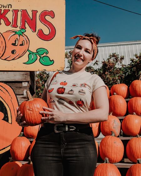 A lot of people were asking, so I just had to share my cute pumpkin tee shirt! 🧡 

#LTKunder100 #LTKunder50 #LTKSeasonal