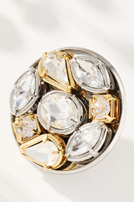 Clustered Crystal Brooch | Anthropologie (US)