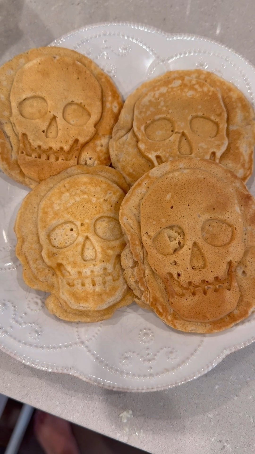 Halloween breakfast for the kids 🧇💀
I love this little skeleton waffle maker and so do the kids! So cute and festive for Halloween 🎃 

Amazon, Dash waffle maker, Halloween breakfast, waffle maker, kids breakfast, Halloween

#LTKKids #LTKSeasonal #LTKFamily