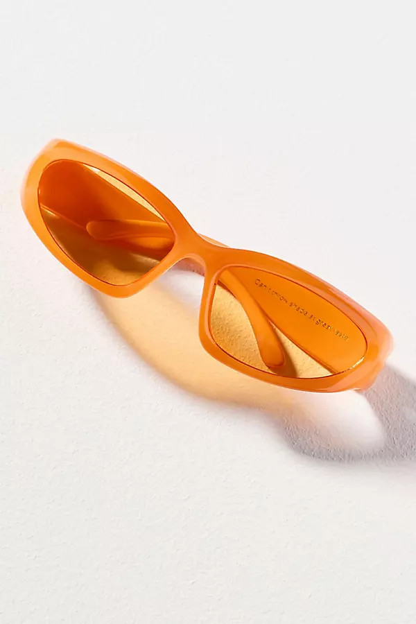 Orange Wrapped Sunglasses | Anthropologie (US)