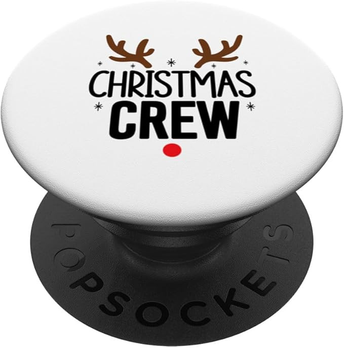 Christmas Crew Festive Making Memories Together PopSockets Adhesive PopGrip | Amazon (US)