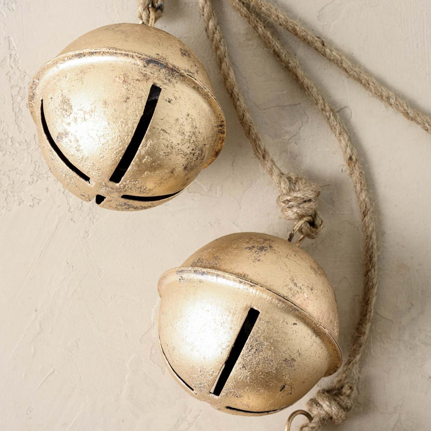 Oversized Brass Jingle Bells | Magnolia