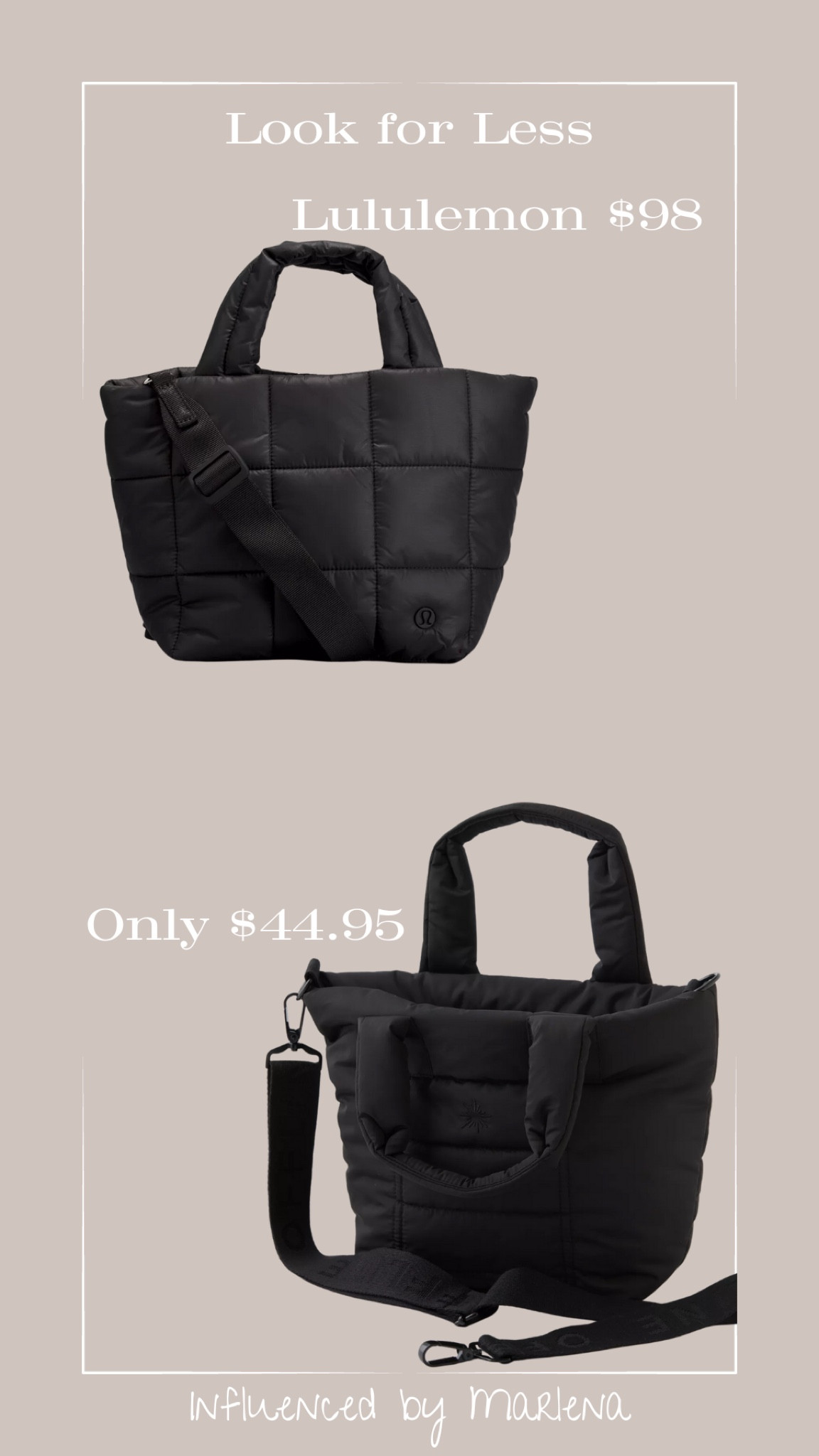 Lululemon dupe

#LTKfindsunder50 #LTKitbag #LTKstyletip
