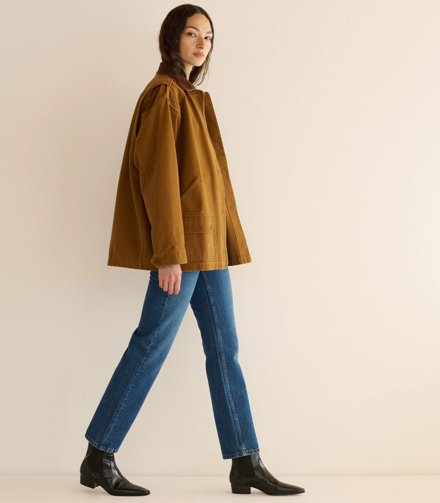 Pascual Jacket - Willow Bark | DÔEN | DOEN