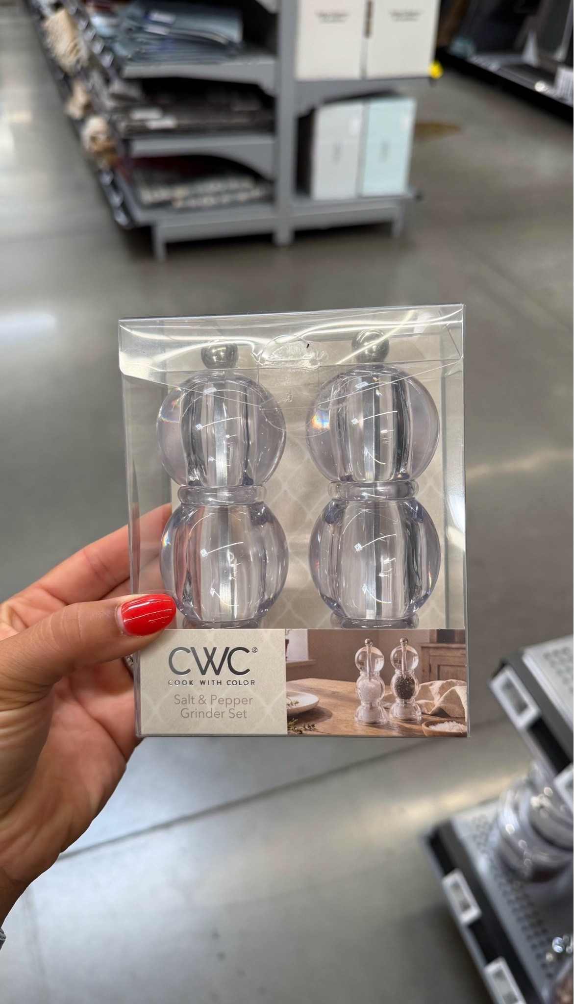 These clear salt and pepper grinders from Walmart are such a cute kitchen find. I love the simple look!

#LTKHome #LTKdayinmylife #LTKSeasonal