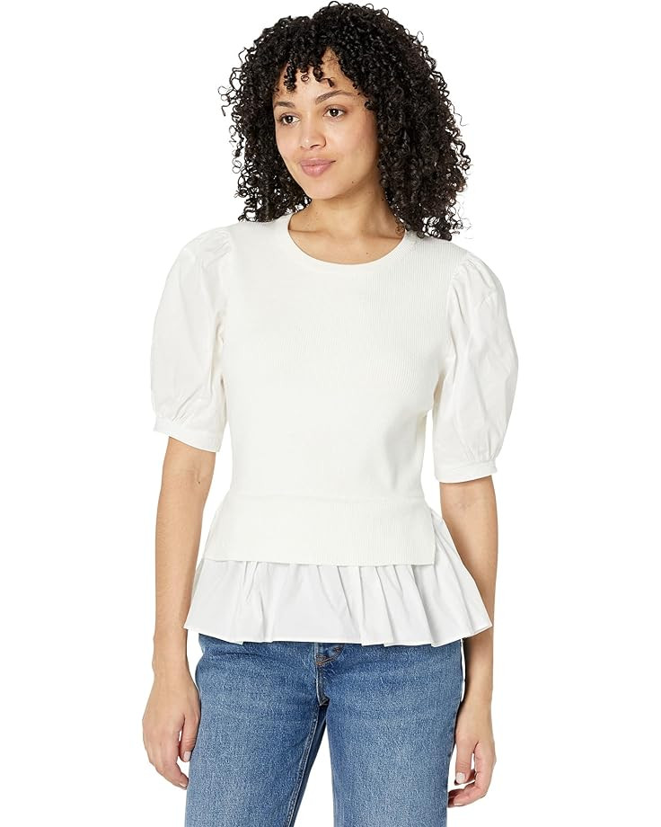 English Factory Mix Media Top | Zappos