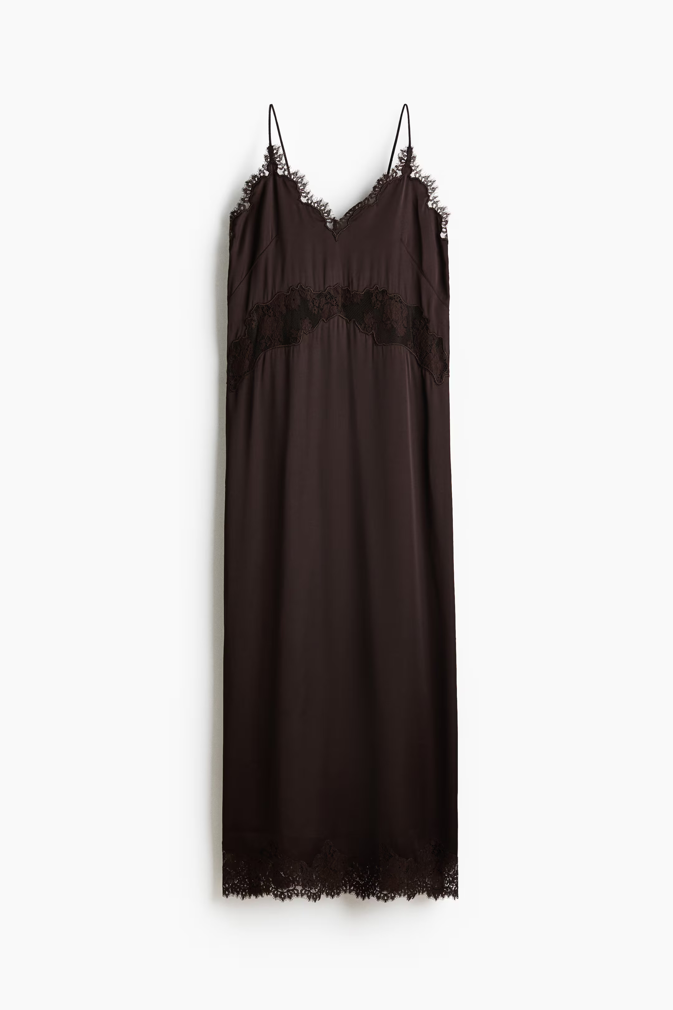 Lace-Trimmed Slip Dress | H&M (US + CA)