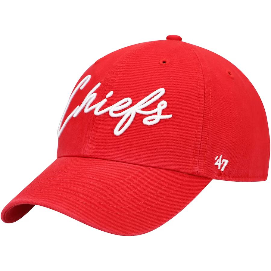 Women's Kansas City Chiefs '47 Red Vocal Clean Up Adjustable Hat | NFL Shop