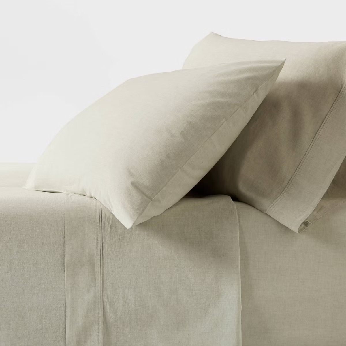 250 Thread Count Organic Percale Sheet Set - Threshold™ | Target