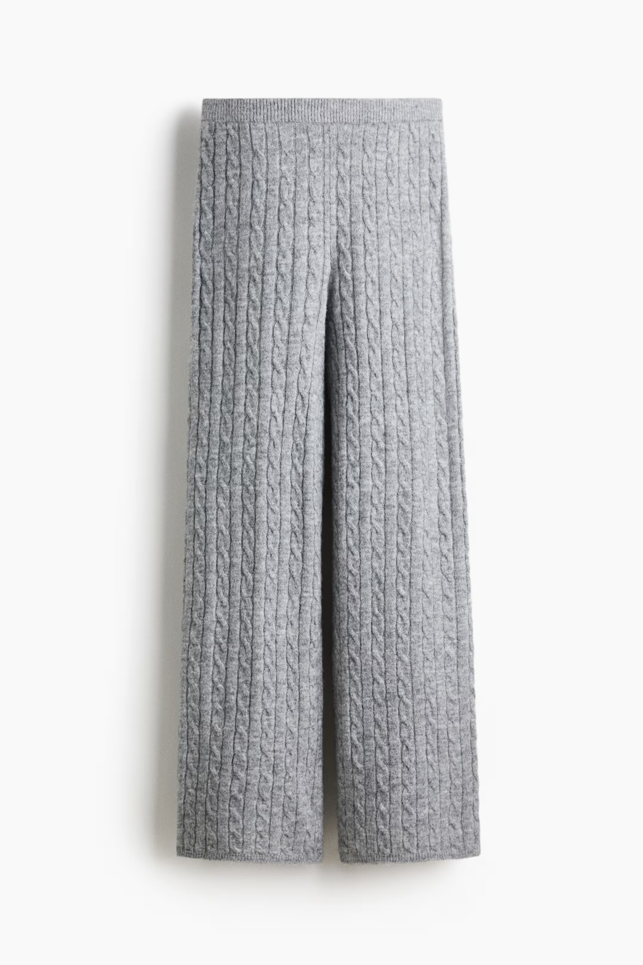 Cable-knit trousers | H&M (UK, MY, IN, SG, PH, TW, HK)