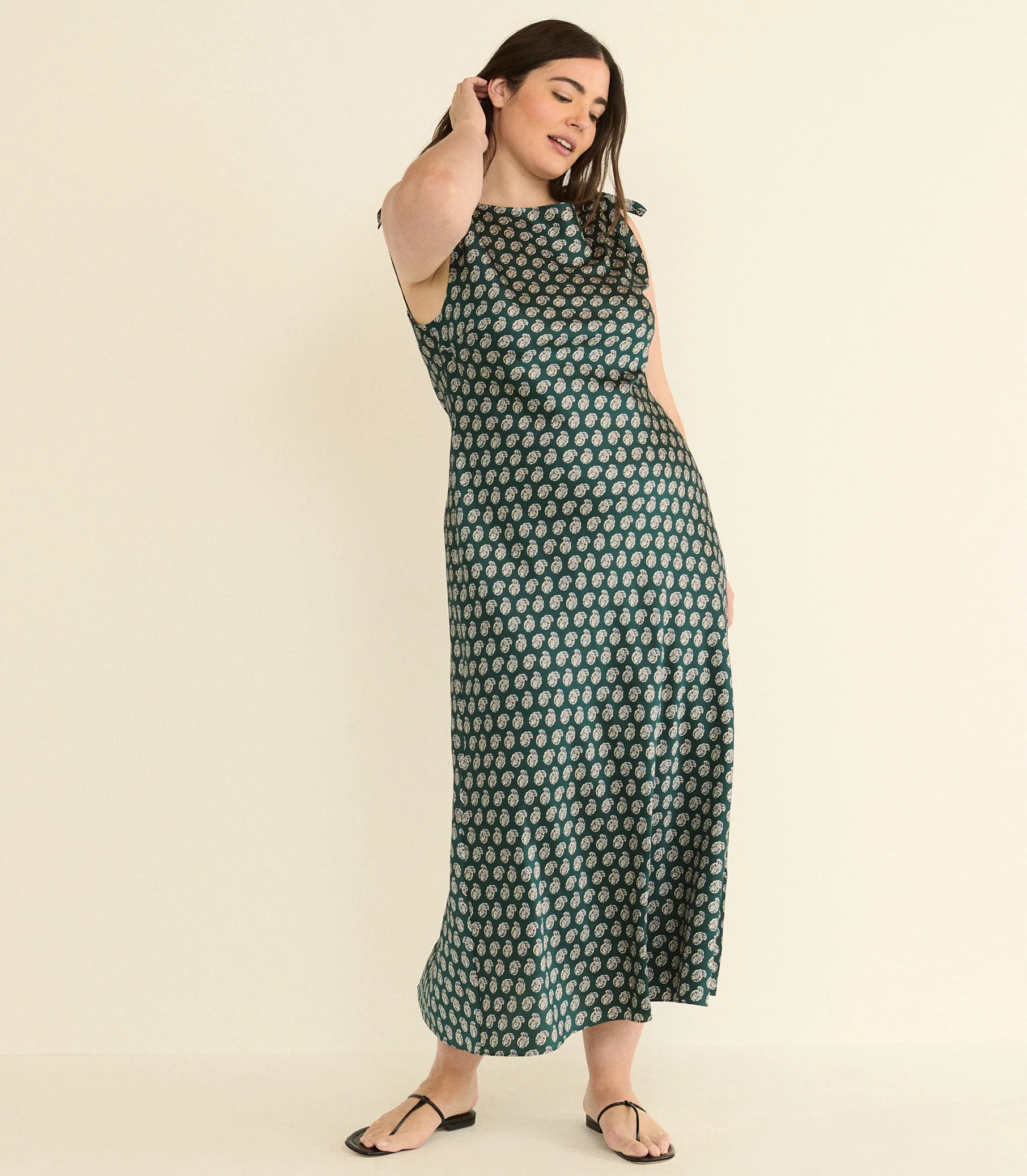 Mariselle Dress - Chaumont Paisley | DÔEN | DOEN