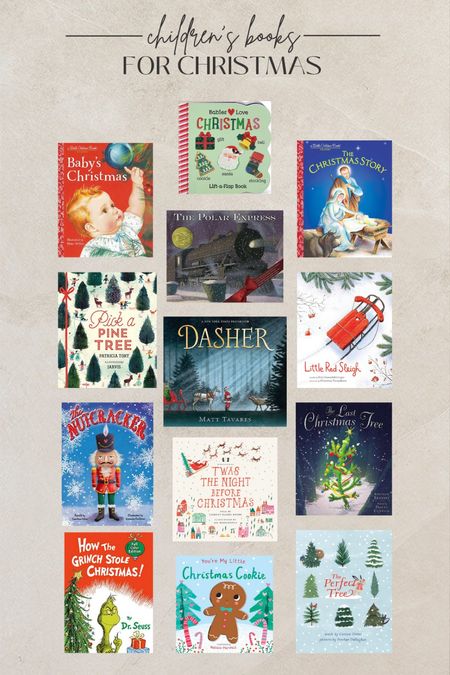 December Children’s books for bookshelf. ❄️🎄🎁🎅🏻 

Christmas tree
Nutcracker
Santa
Giving
Polar express 
Grinch
Reindeer

#LTKHoliday #LTKSeasonal #LTKkids