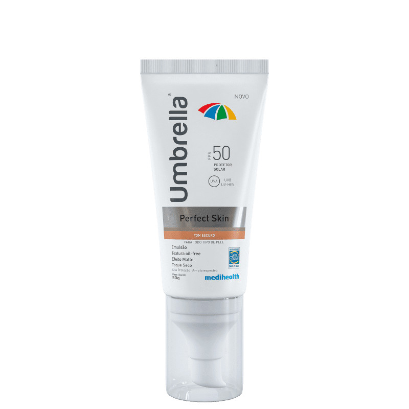 Umbrella Perfect Skin Tom Escuro FPS 50
             - Protetor Solar Facial 50g | Beleza Na Web (BR)