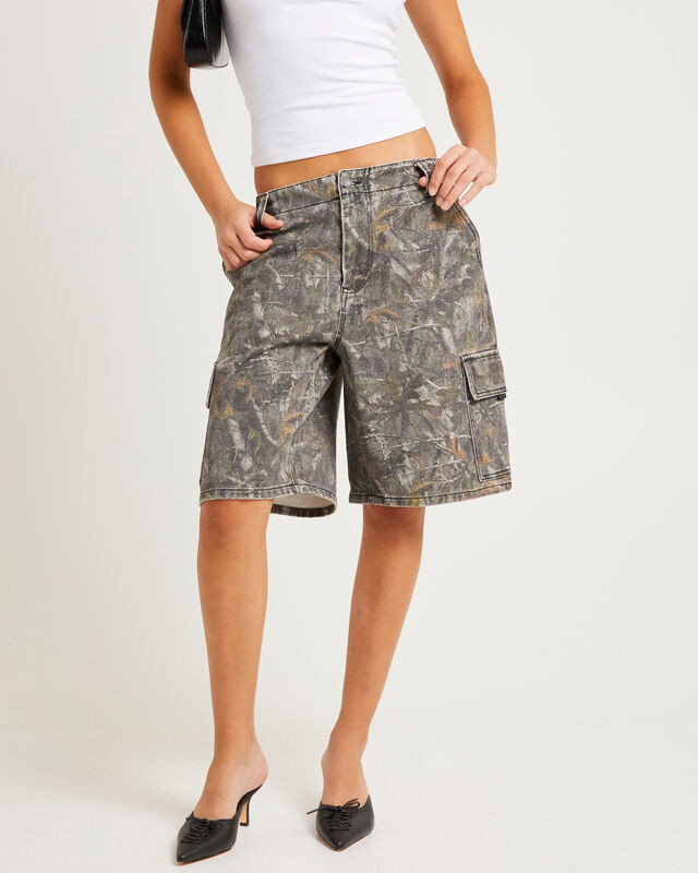 Camo Cargo Jorts | General Pants