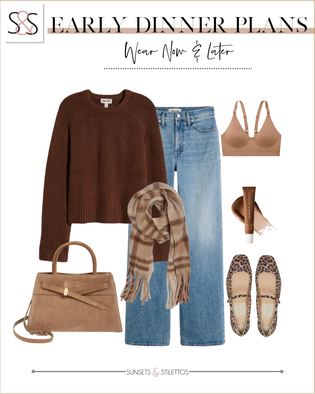 A sweater and wide leg jeans is the perfect outfit for a casual Friday or the weekend! Perfectly relaxed and slouchy for anywhere outfit!

Sunsets and Stilettos, workwear, Spring outfit idea

#LTKStyleTip #LTKSeasonal #LTKOver40
