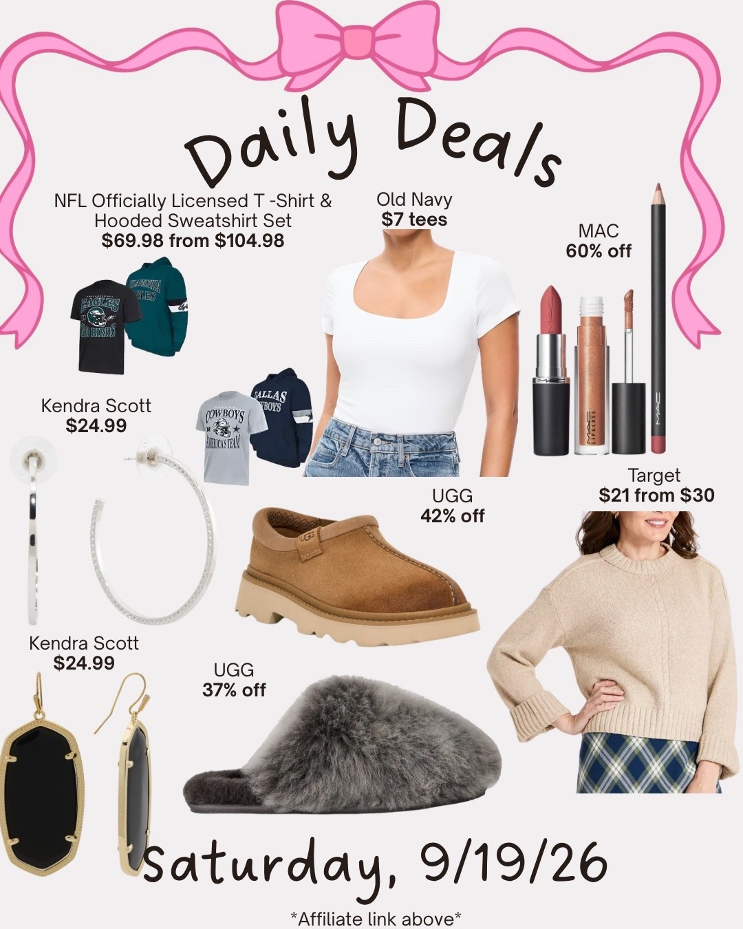 Daily deals

#LTKSeasonal #LTKSaleAlert #LTKootd