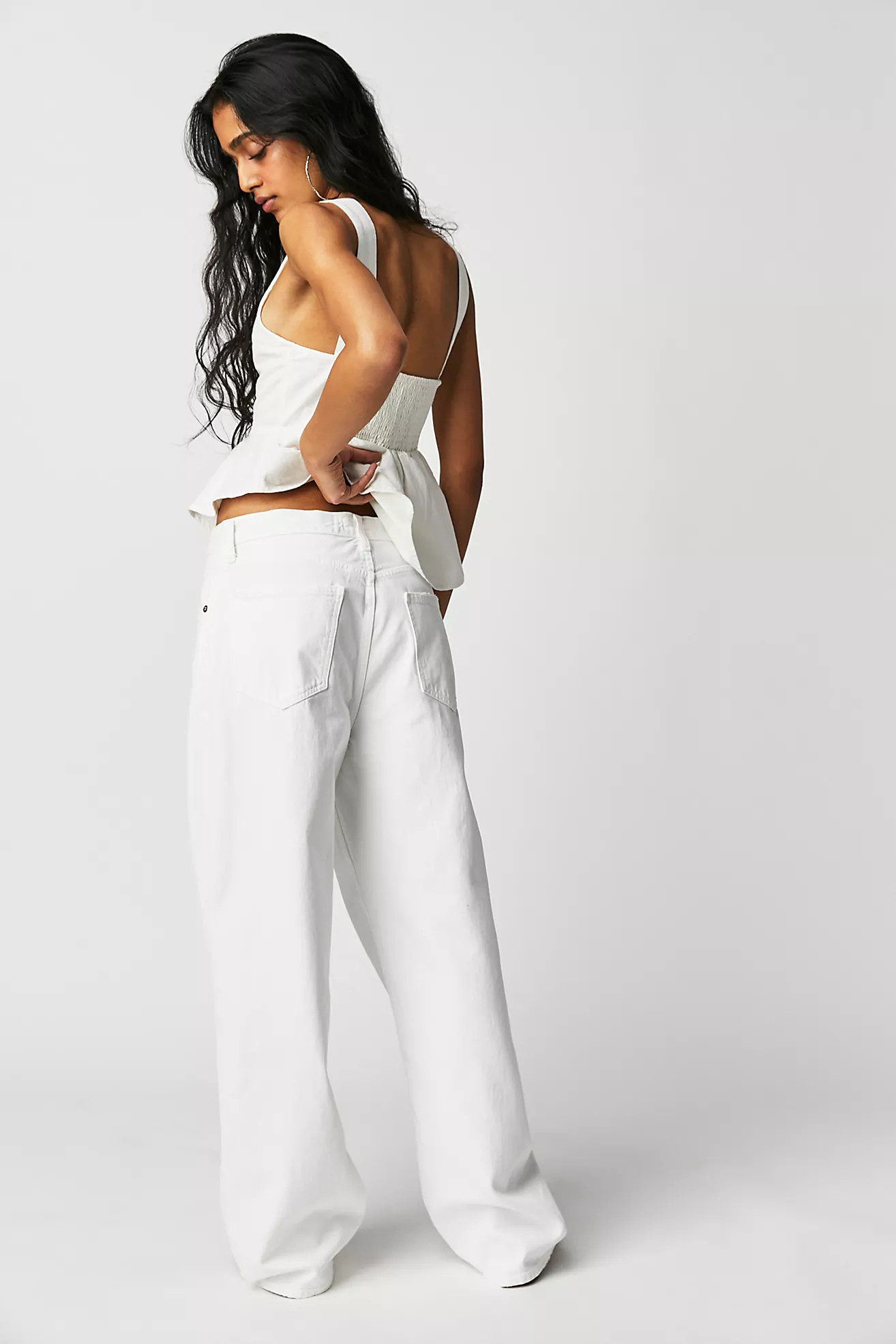 AGOLDE Low-Rise Baggy Jeans | Free People (Global - UK&FR Excluded)