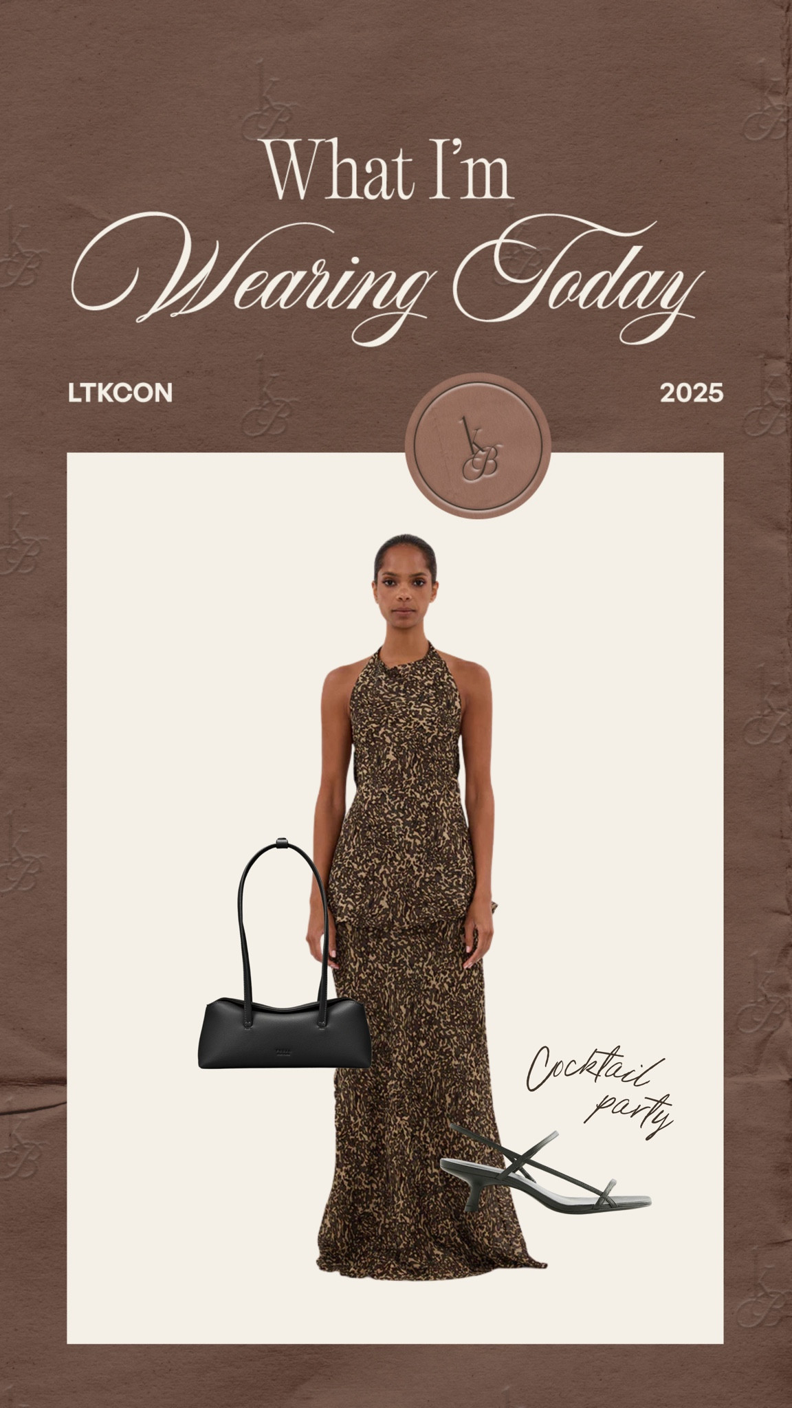 Outfit for cocktail party🤎 have been waiting to wear this set!! 

#LTKCon #LTKMidsize #LTKTravel