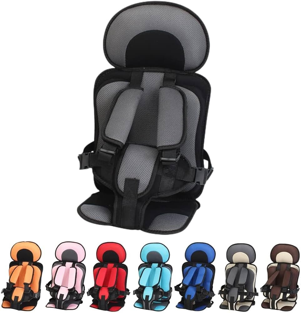 2023 Auto Child Safety Seat Simple Car Portable Seat Belt,Foldable Car Seat Protection Travel Acc... | Amazon (US)