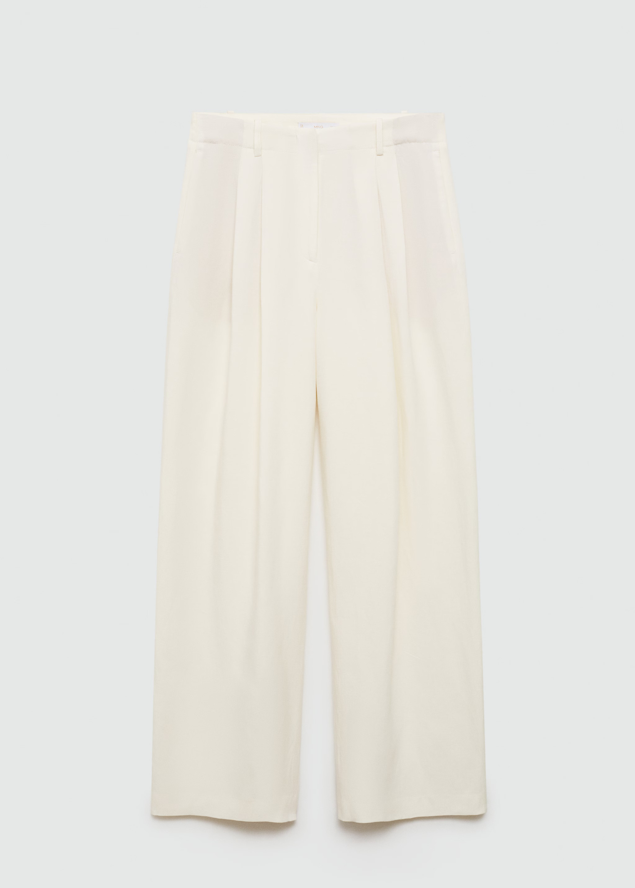 Darts lyocell trousers | MANGO (UK)
