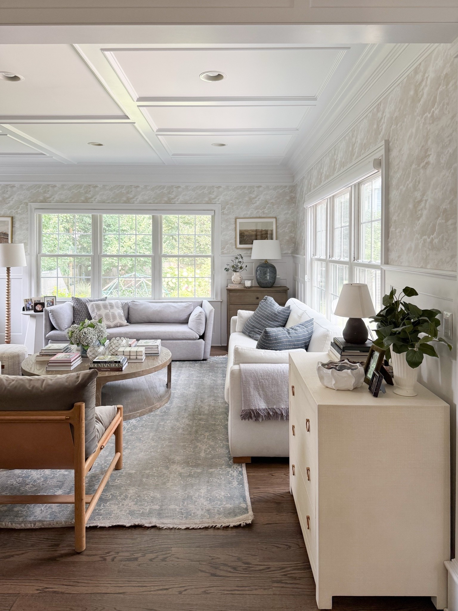 Summer to fall living room transition and some of the decor I’m loving at the moment!! 

Paint colors, white paint, living room, living room inspo, Serena & Lily, GIRLONTHEHUDSON, neutral home, modern coastal, minted art, cozy home,coffee table accessories, coffee table styling, peel-and-stick wallpaper, throw pillows, mixing high and low

#LTKHome #LTKSeasonal #LTKdayinmylife