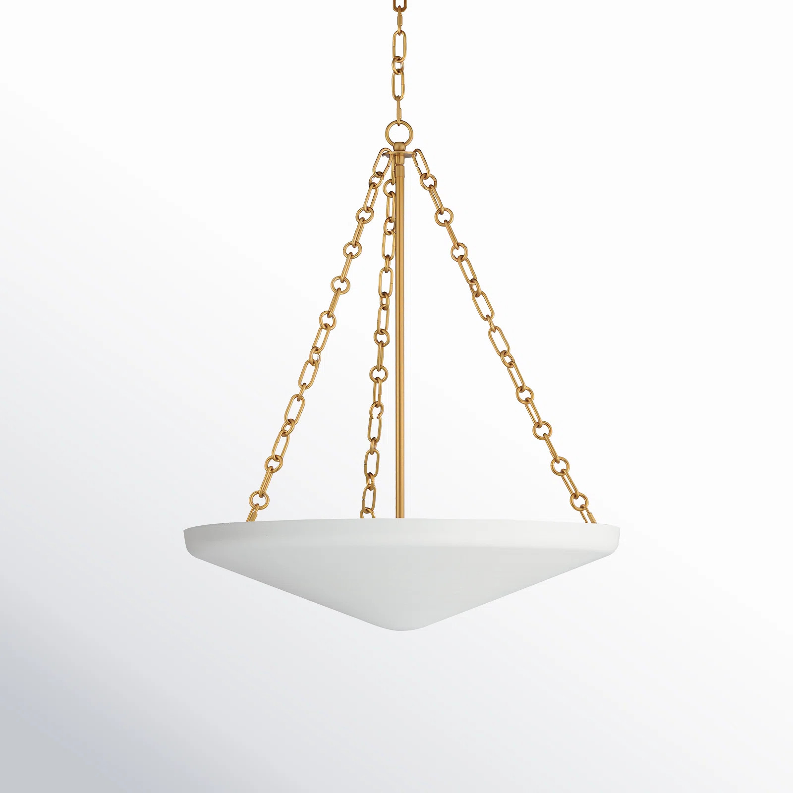 Joss & Main Laroche - Light Natural Aged Brass Single Pendant | Wayfair | Wayfair North America