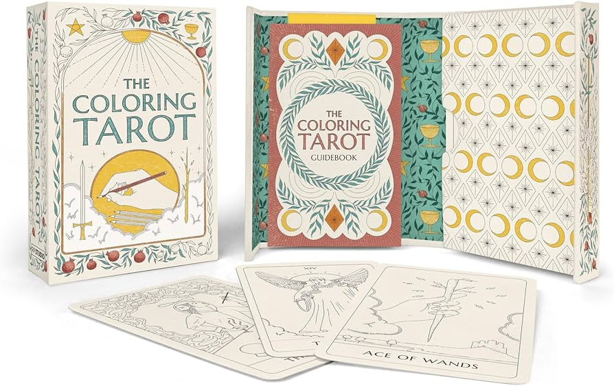 The Coloring Tarot: A Deck and Guidebook to Color and Create | Amazon (US)