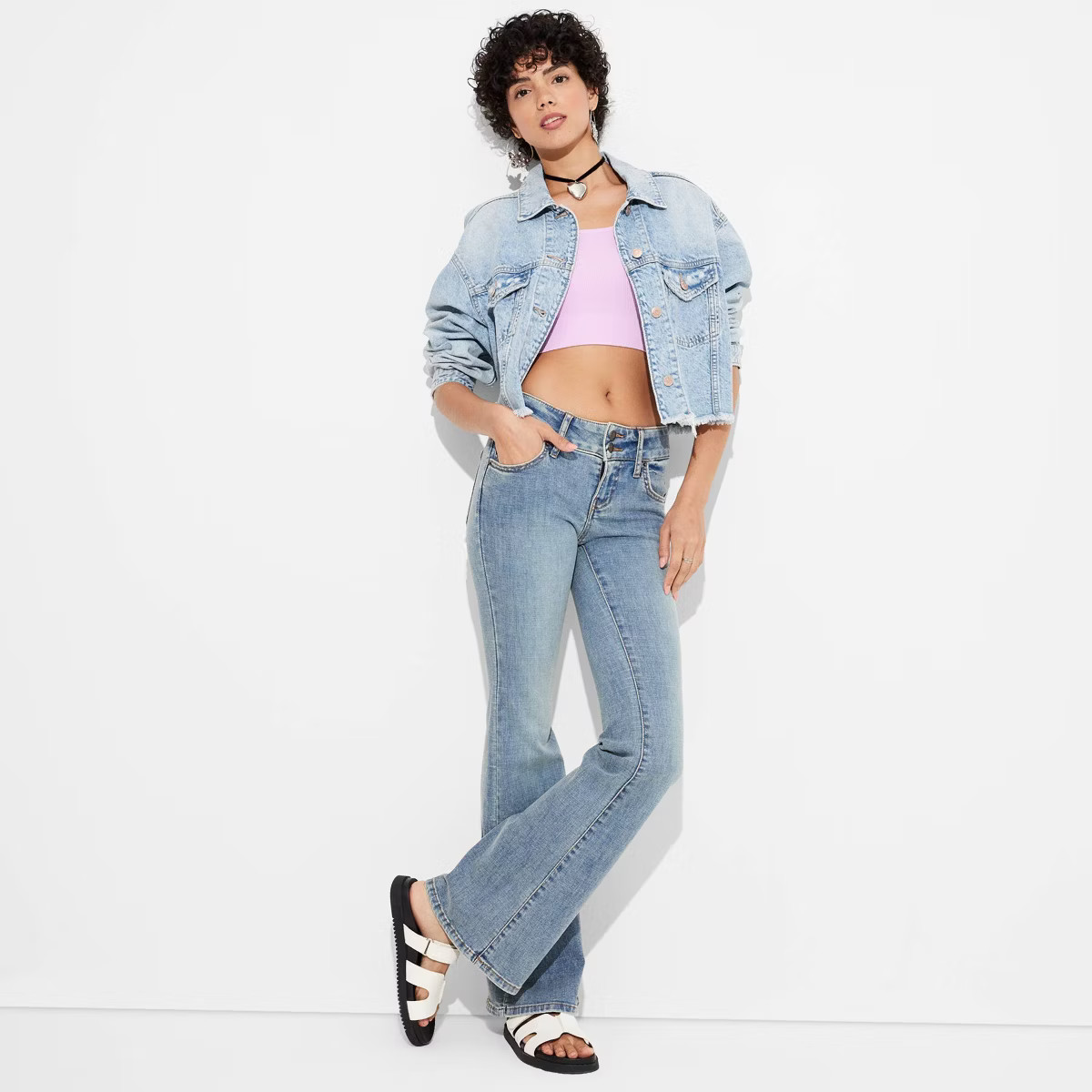 Women's Low-Rise Flare Jeans - Wild Fable™ | Target