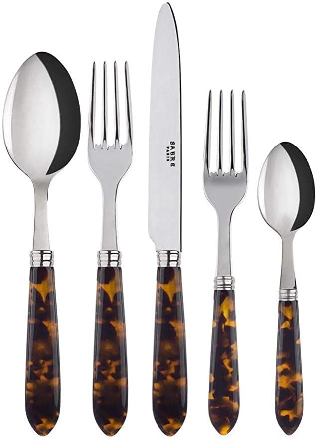 Sabre Paris, Tortoise 5-piece place Setting | Amazon (US)